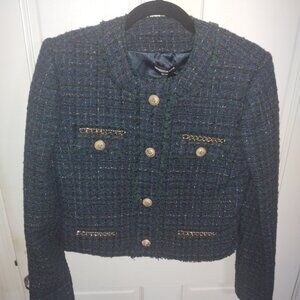 Generation Love Kristen Tweed Chain Jacket